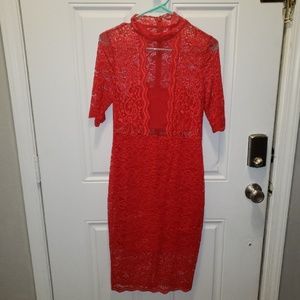 Express lace dress